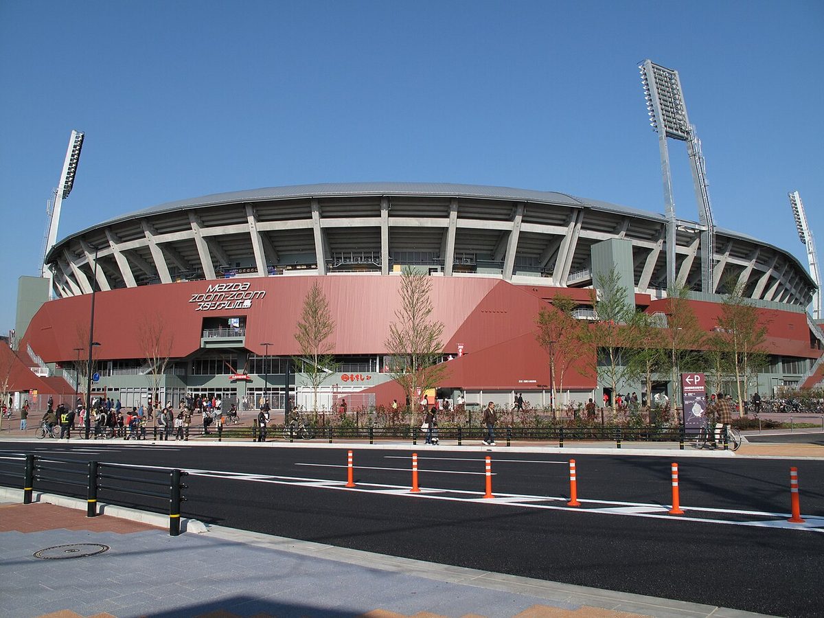 Mazda Stadium facade, Carp home park