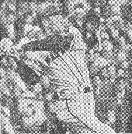 Isao Harimoto (NPB career hits record) batting, 1960